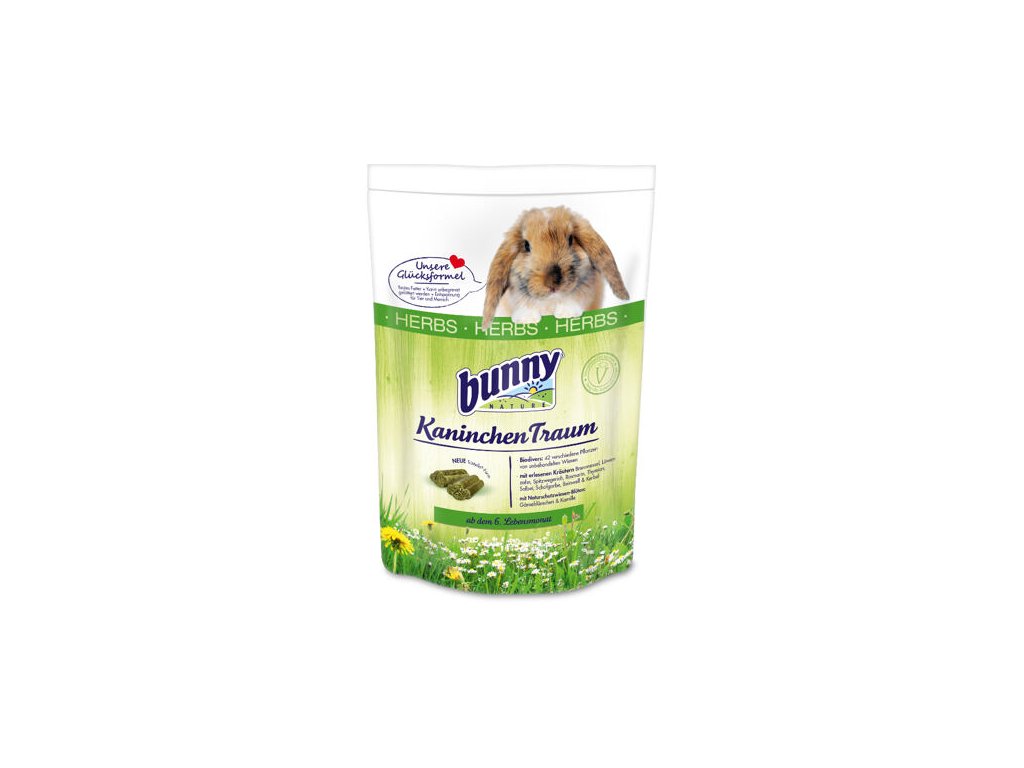 Bunny Nature krmivo pro králíky - herbs 750 g