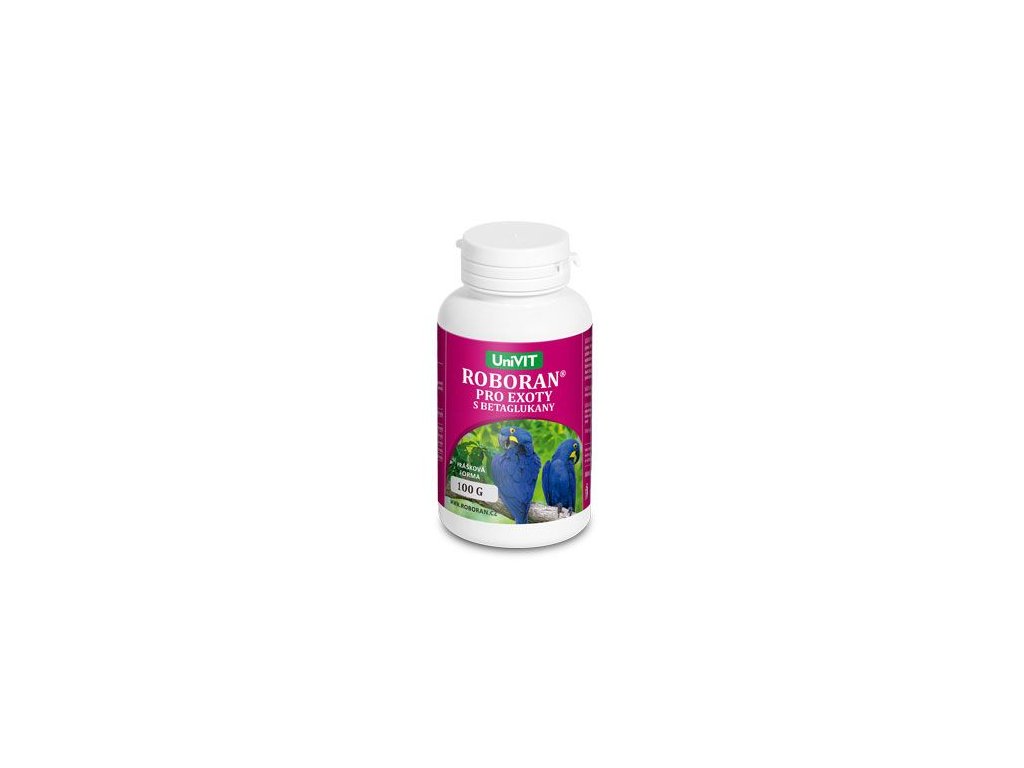 Roboran pro exoty s BETAGLUKANY 100g