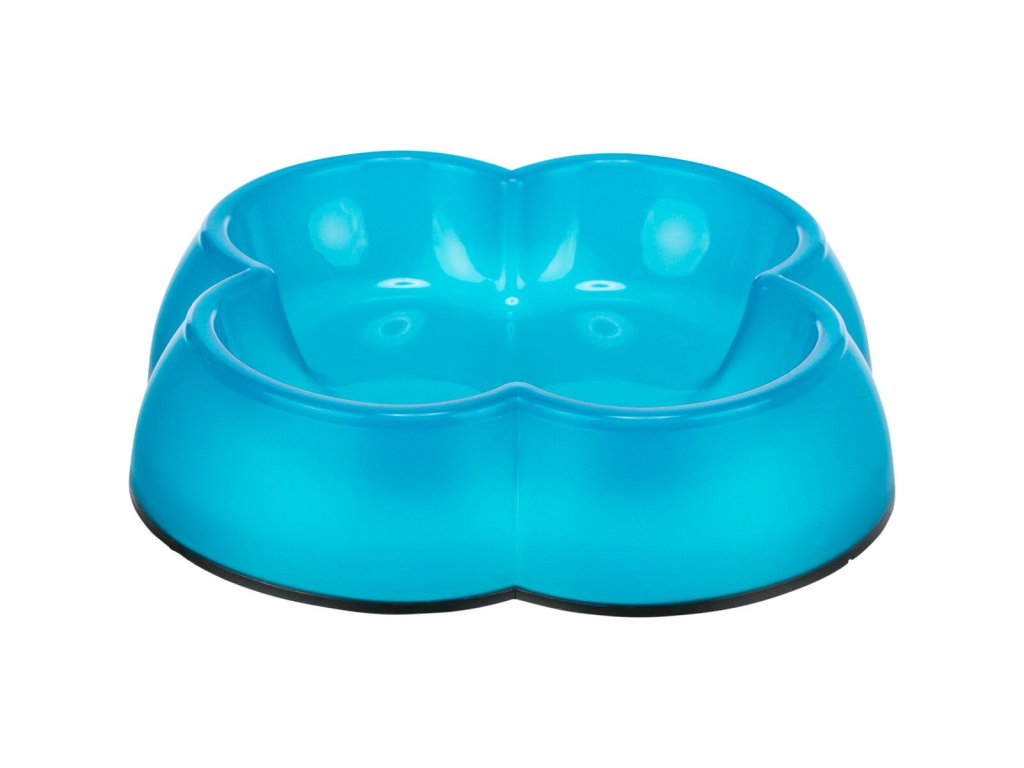 Plastová miska čtyřlístek s gumou, 0,25 l/14 cm