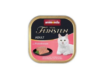 ANIMONDA paštika ADULT - krůtí srdíčka pro kočky 100g