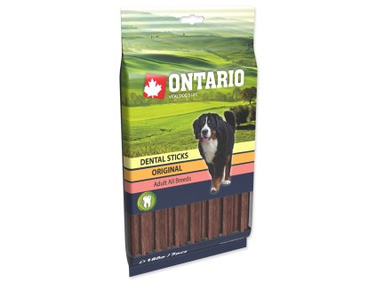 Pochoutka Ontario dentální tyčinky 180g
