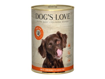 Dog's Love konzerva Barf Hovězí 400g