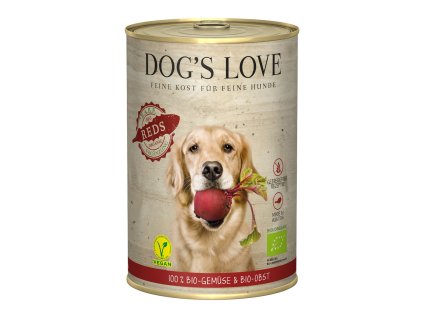 Dog's Love konzerva Barf Bio Vegan Reds 400g