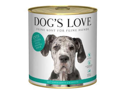 Dog's Love konzerva Kachna Adult Classic 800g
