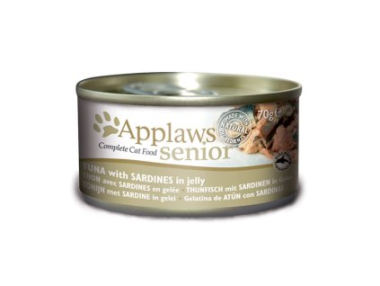 Applaws konzerva Cat Senior Jelly Tuňák se sardinkami 70g (změna na RD-AP1331)