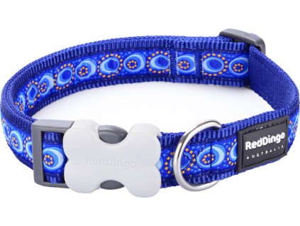Red Dingo obojek – Cosmos Blue – 12 mm x 20-32 cm