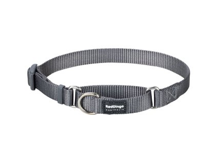 Red Dingo obojek polostahovací – Grey – 15 mm x 26-40 cm