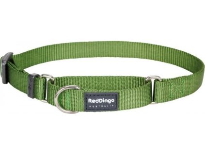 Red Dingo obojek polostahovací – Green – 15 mm x 26-40 cm