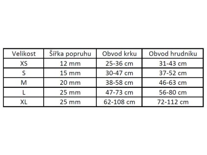 Postroj RD polstrovaný XL - 72-112 cm - Šedá