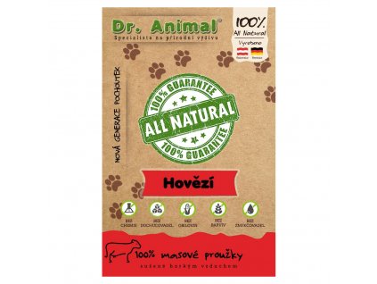 Dr. Animal - hovězí proužky 80g