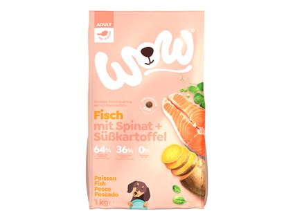 WOW granule Ryba Adult 1kg Minis