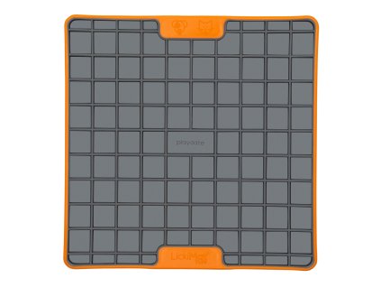 LickiMat Playdate TUFF lízací podložka oranžová