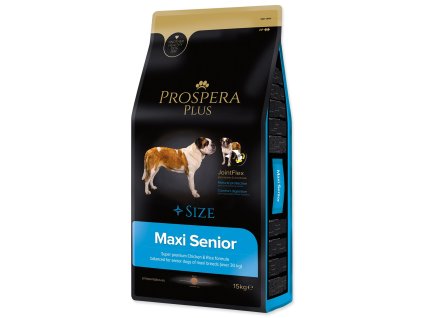 Krmivo Prospera Plus Maxi Senior kuře s rýží 15kg
