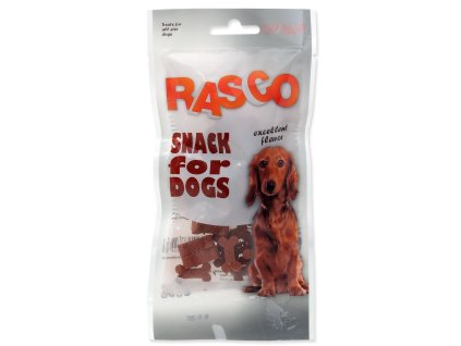 Pochoutka Rasco šunkové kostičky 50g