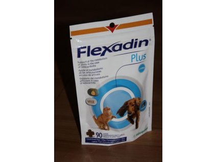 Flexadin Plus pro malé psy a kočky žvyk.tbl 90 tbl