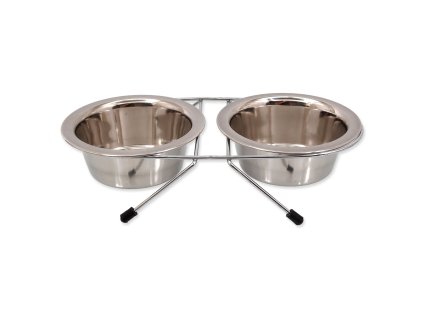 Stojánek Dog Fantasy nerez souprava 13cm 2x0,38l