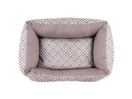 Pelech Dog Fantasy Sofa etno hnědý 90x75x22cm