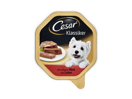Cesar vanička hovězí paštika s játry 150g