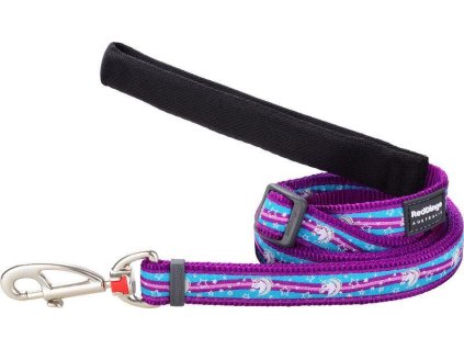 Red Dingo vodítko – Unicorn Purple – 12 mm x 1,8 m