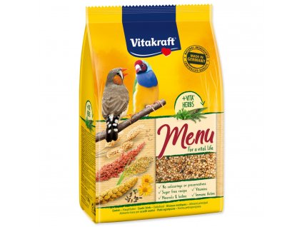 Krmivo Vitakraft Vital Menu drobný exot 500g