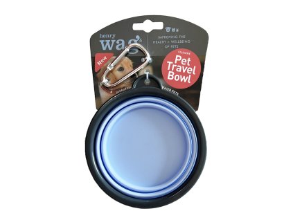 Henry Wag cestovní skládací miska pro psy 750ml