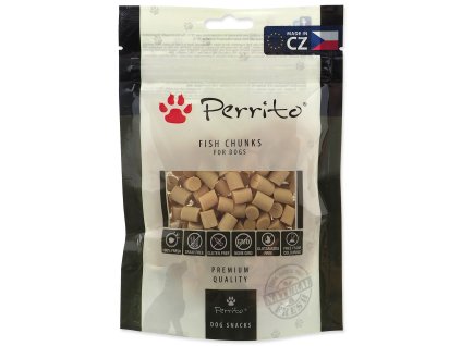 Pochoutka Perrito rybí kousky 100g