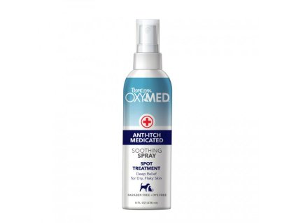 Tropiclean Oxy-Med Anti Itch Spray 236ml