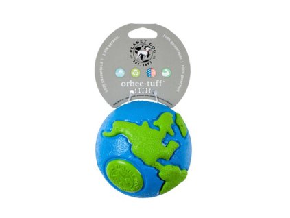 Orbee-Tuff Ball Zeměkoule modro/zelená L 11cm