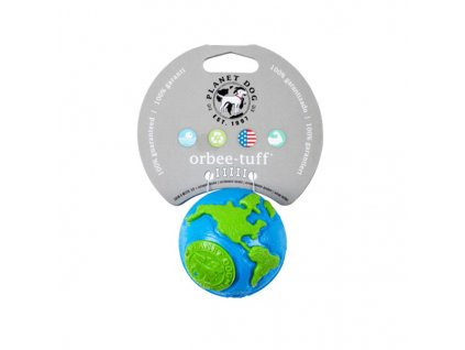 Orbee-Tuff Ball Zeměkoule modro/zelená S 5,5cm