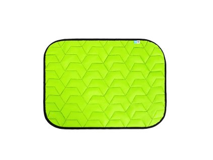 AiryVest cestovní podložka/deka oboustranná zelená/černá M 80 x 55cm