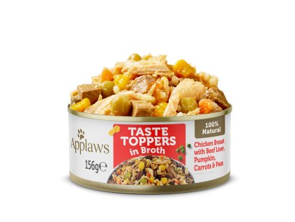 Applaws konzerva Dog Kuře s játry ve vývaru 156g