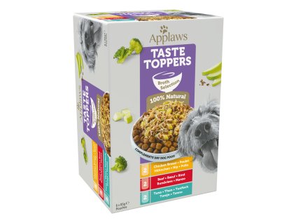 Applaws kapsička Dog Multipack ve vývaru 6x85g