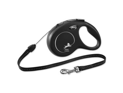 Vodítko Flexi Classic New lanko S černé 8m