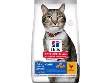 Hill's Science Plan Feline Adult Oral Care Chicken 1,5 kg