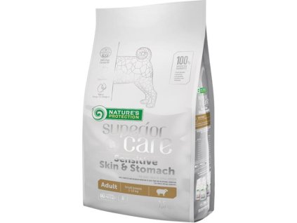 Nature's Protection Superior Care Dog Dry Sensitive Adult Small Breeds Lamb 1,5 kg