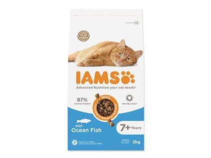 Krmivo IAMS Cat Senior Ocean Fish 2kg