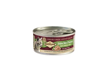 Konzerva Carnilove WMM Adult Cats Chicken,Duck,Pheasant 100g