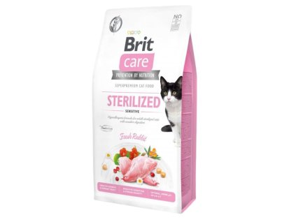 Brit Care Cat GF Sterilized Sensitive 0,4kg