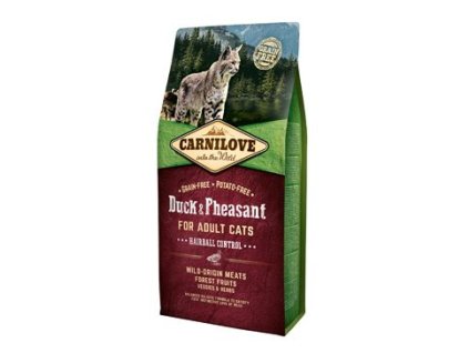 Carnilove Cat Adult Duck & Pheasant Grain Free 6 kg