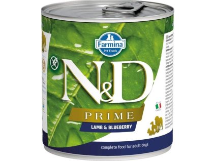 Konzerva N&D Dog Prime Lamb & Blueberry 285g