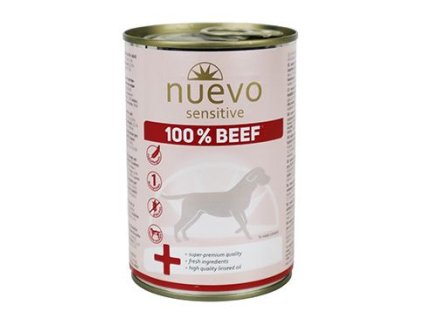 Nuevo pes Sensitive Hovězí Monoprotein konz. 400g