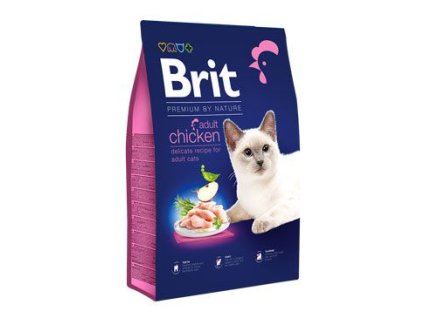Brit Premium by Nature Cat Adult Chicken  800 g