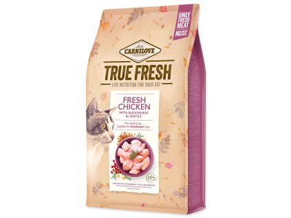 Krmivo Carnilove Cat True Fresh Chicken 340 g