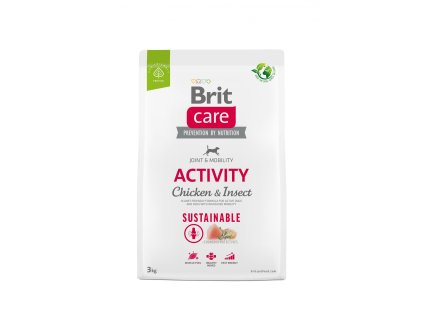 Brit Care Dog Sustainable Activity - chicken and insect, 3kg