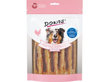 Dokas Kuřecí prsa s játry 220 g