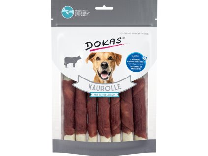 Dokas Tyčinky z hovězí kůže obalené hovězím masem 190 g