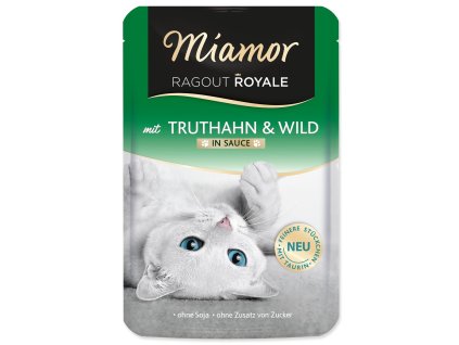 Finnern Miamor Ragout krocan+zvěřina kapsička 100g