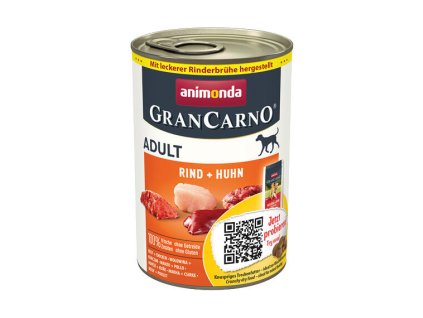 Konzerva Animonda Gran Carno Adult hovězí a kuře 400g