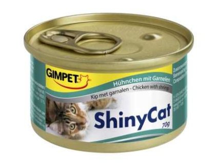 Konzerva ShinyCat kuře+kreveta 70g