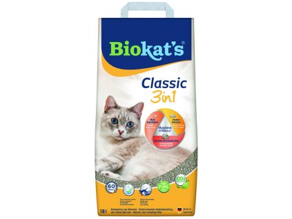 Podestýlka Biokat's Classis 18l